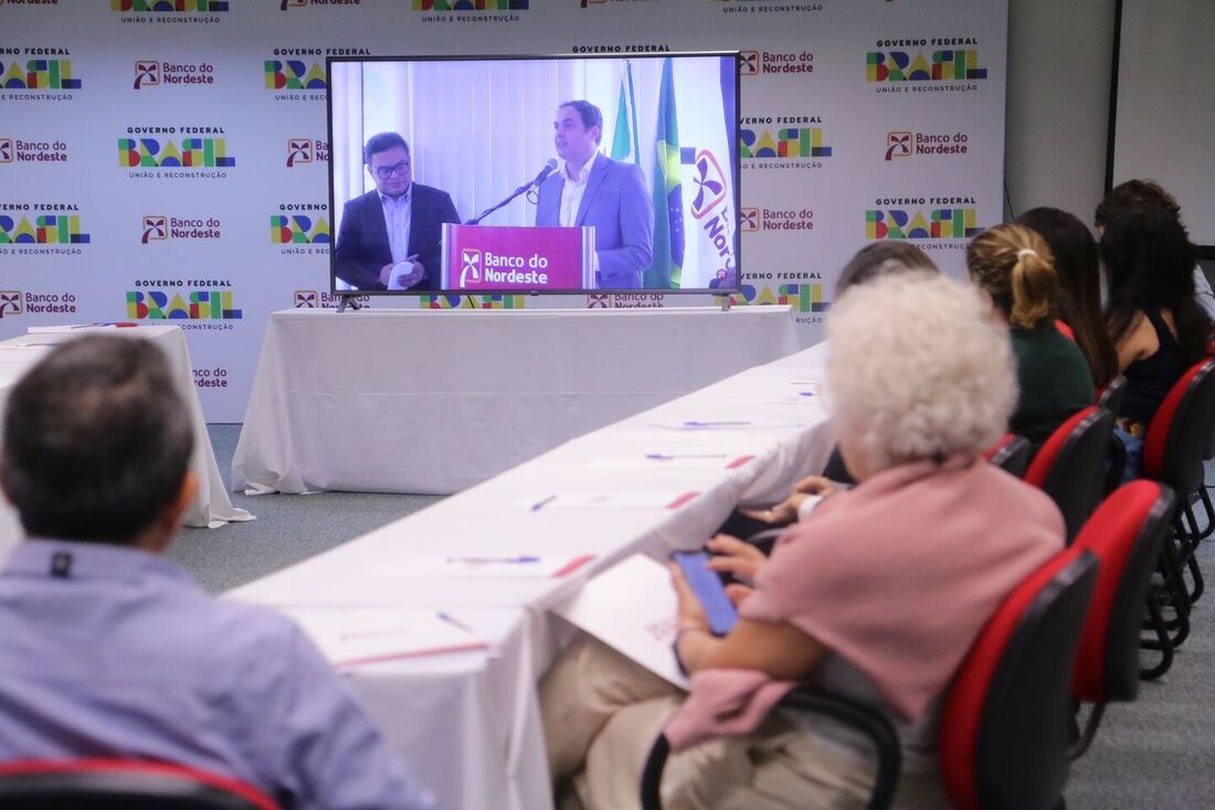 Presidente do BNB, Paulo Câmara (PSD), conduziu o lançamento