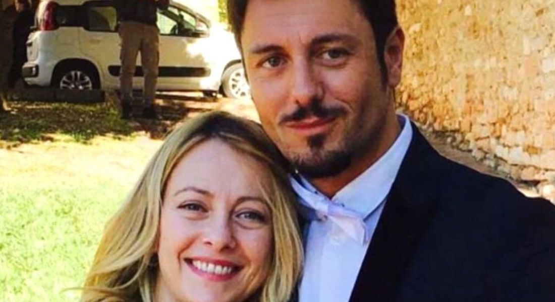 Giambruno é marido da primeira-ministra da Itália, Giorgia Meloni