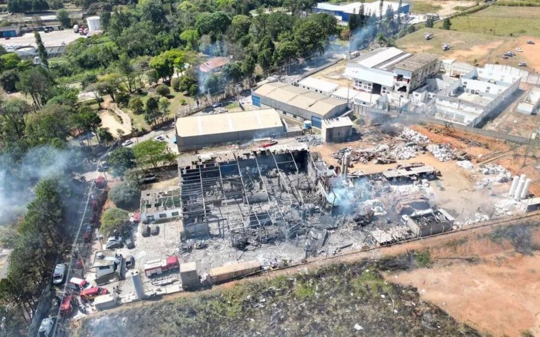  Explosão em metalúrgica de Cabreúva tem duas mortes e 14 feridos