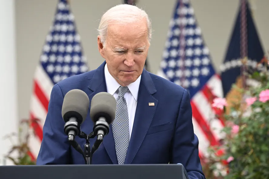 Joel Biden, presidente dos Estados Unidos, garantiu que mantém apoio aos ucranianos 