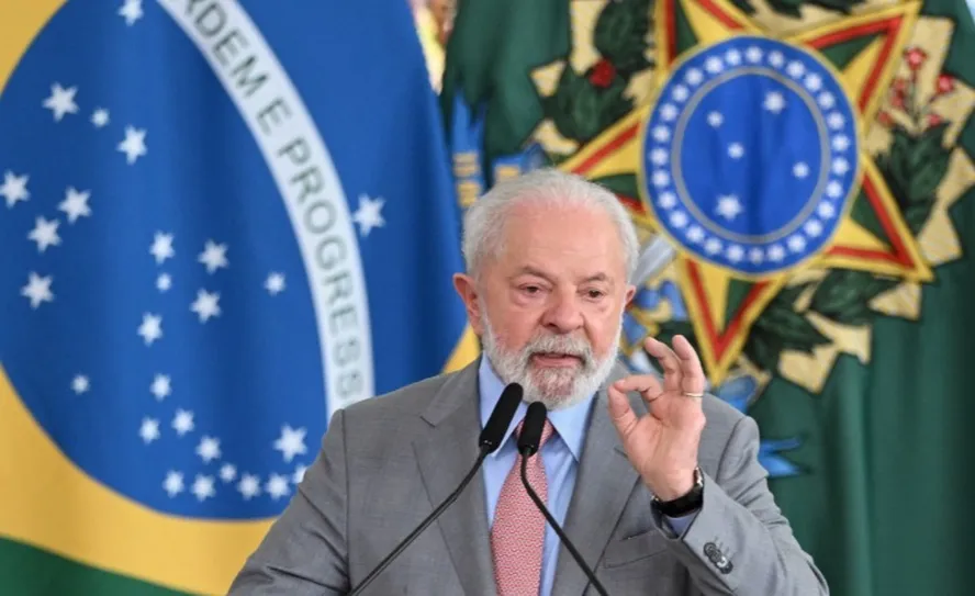 Lula discursa durante o lançamento do programa "Transição Energética: Combustível para o Futuro"