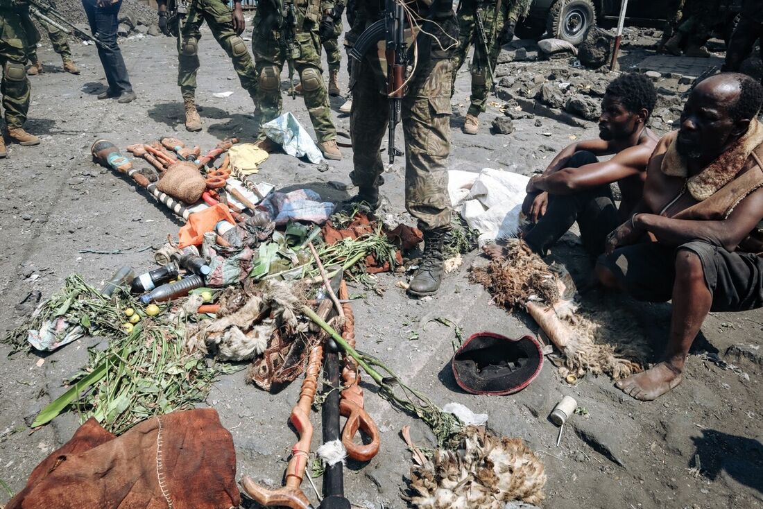 Violência da repressão de um protesto contra a ONU no leste da República Democrática do Congo
