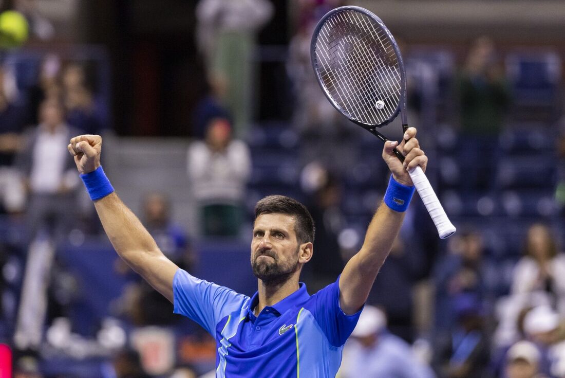 Djokovic vence de virada e vai para as oitavas de final no US Open