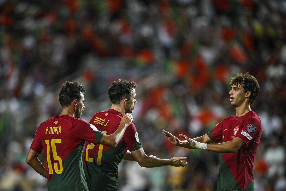 Cristiano Ronaldo marca e Portugal segue 100% nas Eliminatórias da Euro