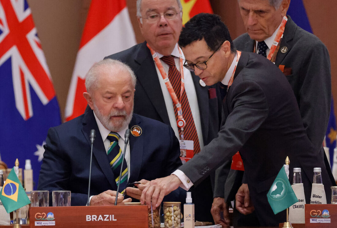 Presidente Lula em discurso no G20