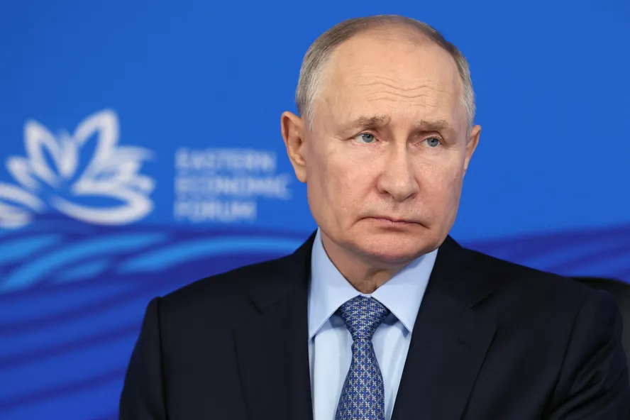 Presidente Vladimir Putin, líder mais longevo da Rússia