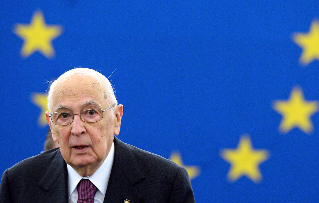 Ex-presidente de Itália Giorgio Napolitano (2006-2015), líder histórico do Partido Comunista