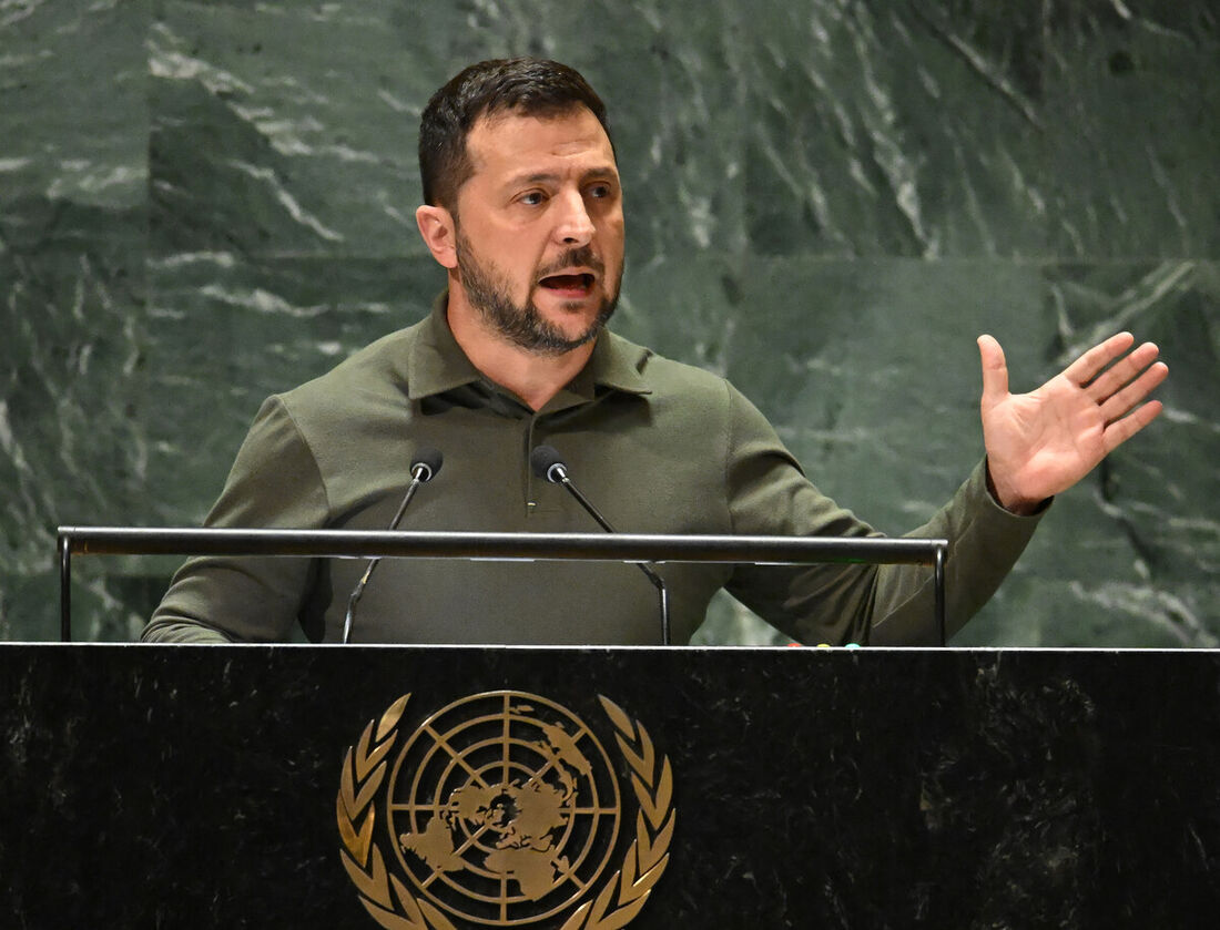 Zelensky na Assembleia Geral da ONU