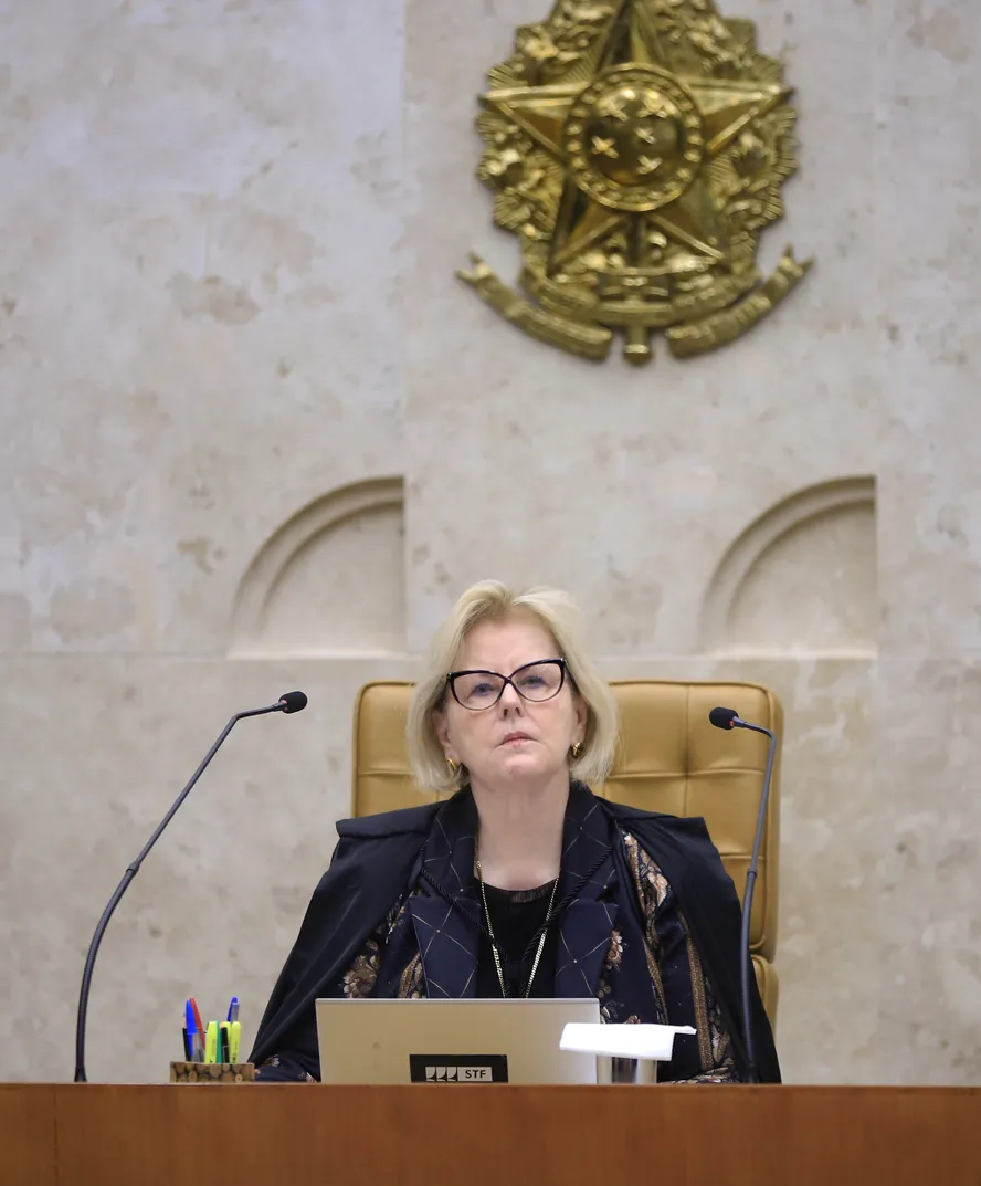 A presidente do STF, ministra Rosa Weber 