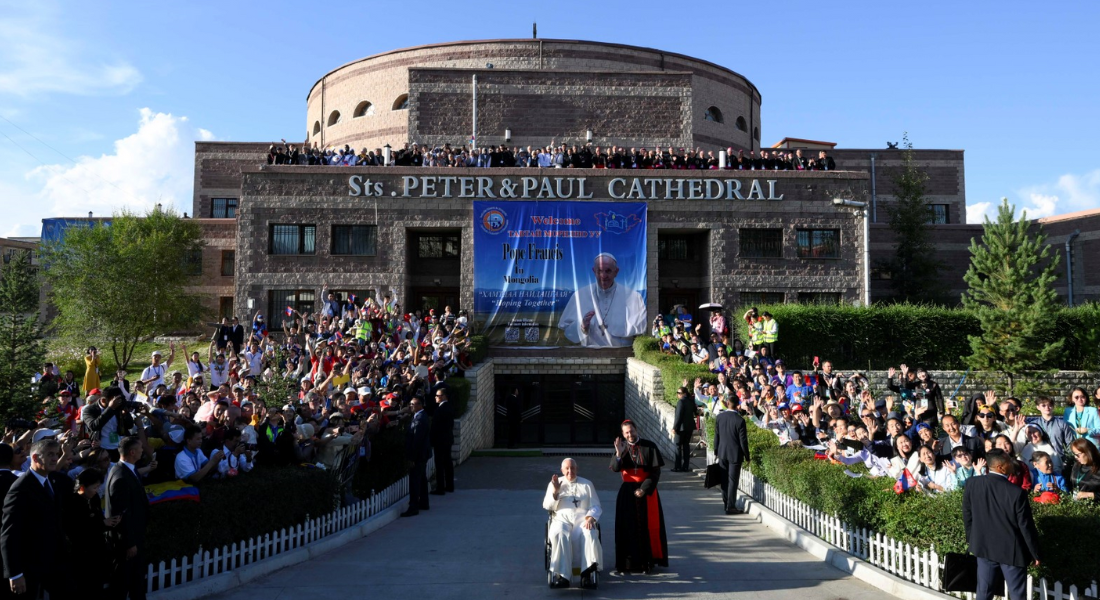 Papa Francisco na Mongólia