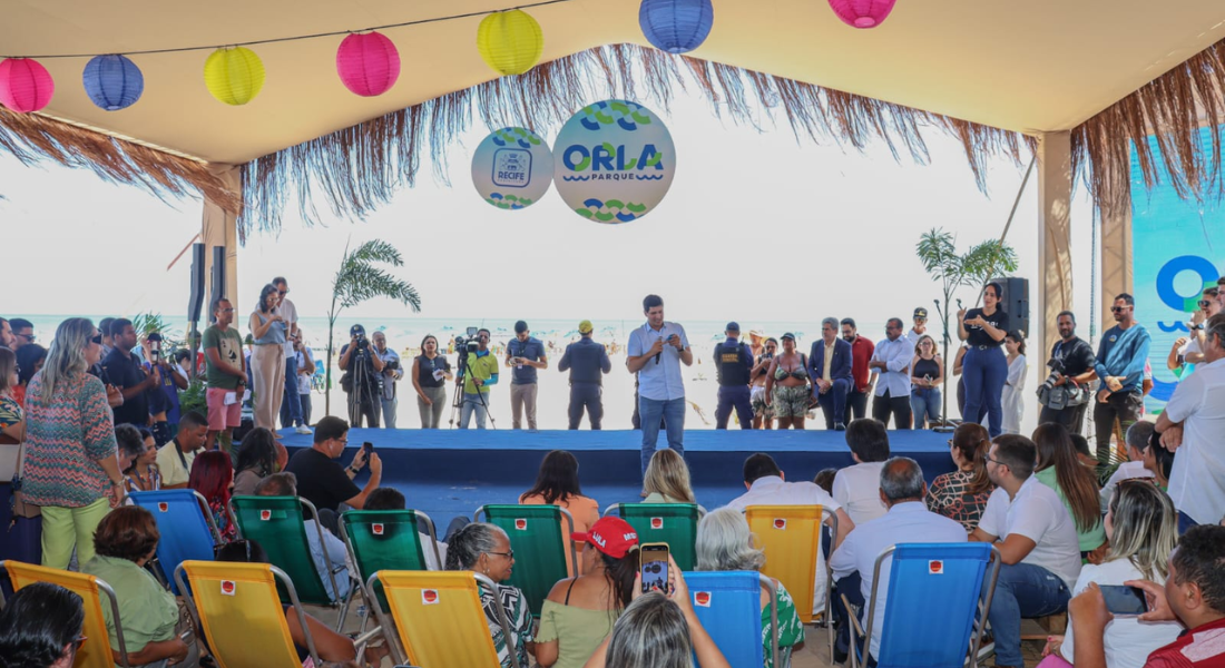 Prefeito João Campos apresenta o projeto Orla Parque