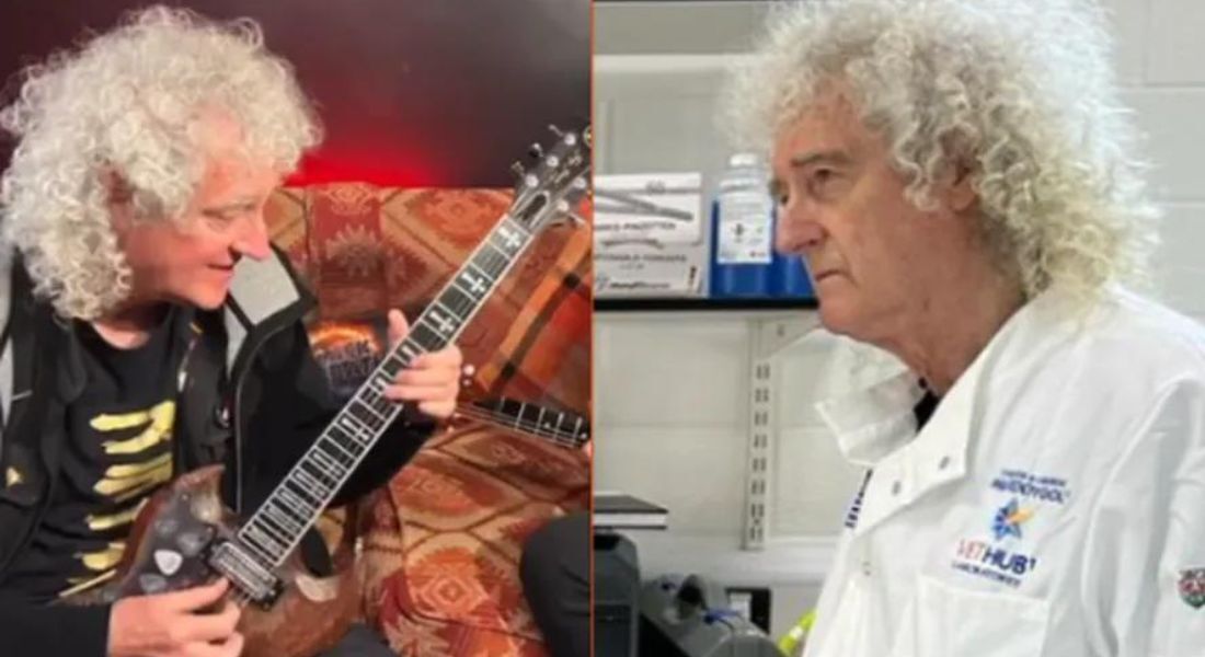 Brian May é guitarrista do Queen e astrofísico