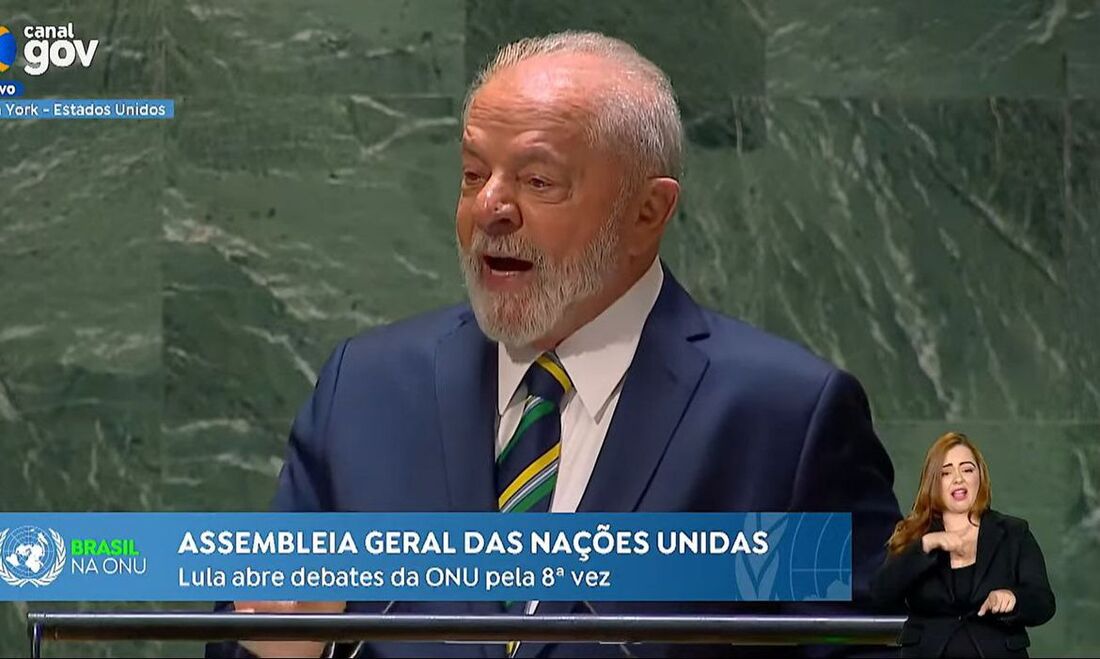 Lula discursa na Assembleia Geral da ONU