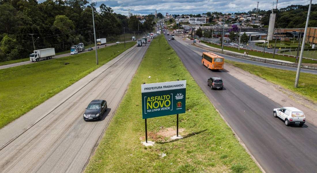 BR-476, no Paraná