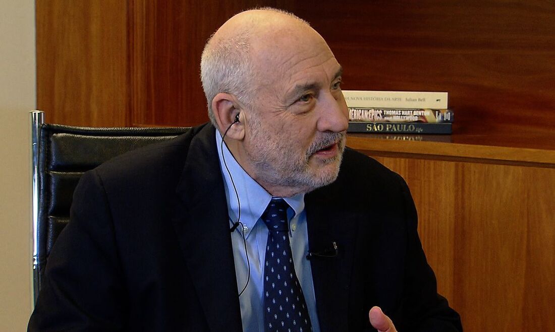 Economista Joseph Stiglitz, professor da Universidade de Columbia, nos Estados Unidos.