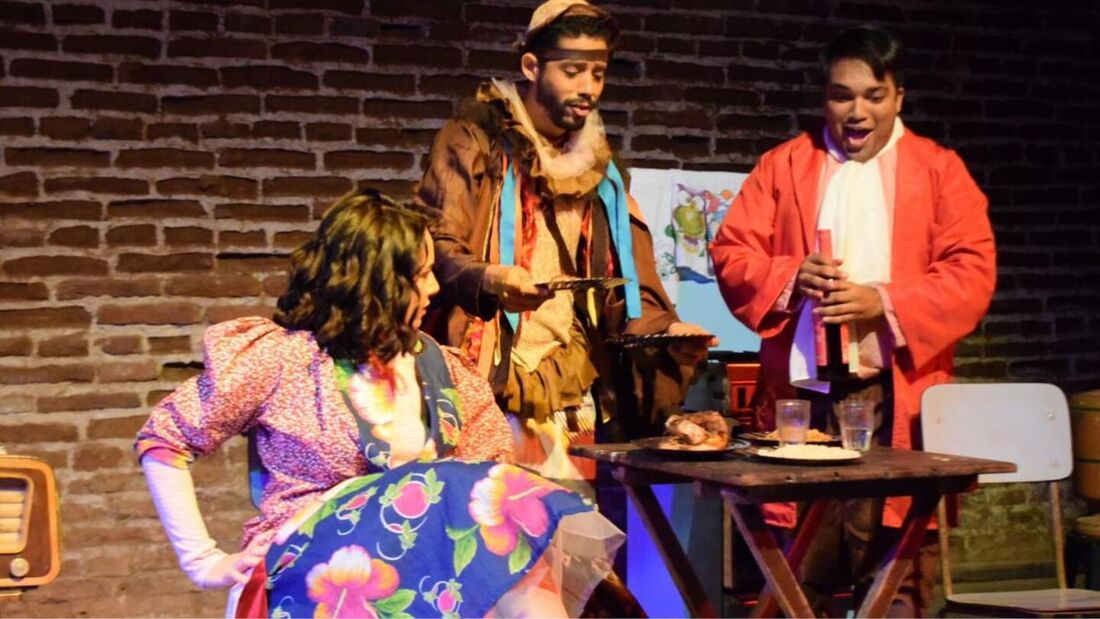 Espetáculo "Estrepolias de Pedro Malasartes"