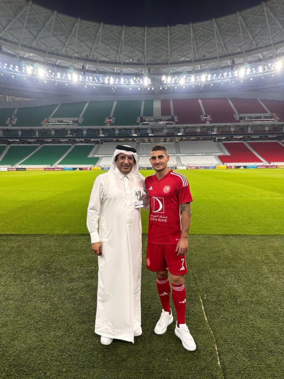 Marco Verratti, novo atleta do Al-Arabi do Catar