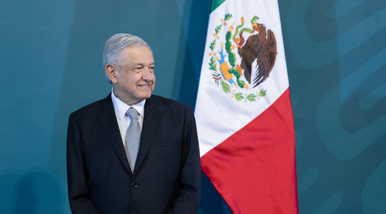 Presidente do México, Andrés Manuel López Obrador,