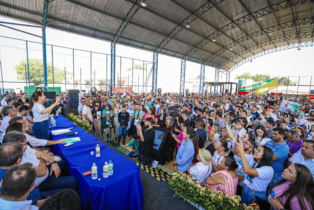 Governadora Raquel Lyra no Ouvir para Mudar em Arcoverde, Sertão do Moxotó
