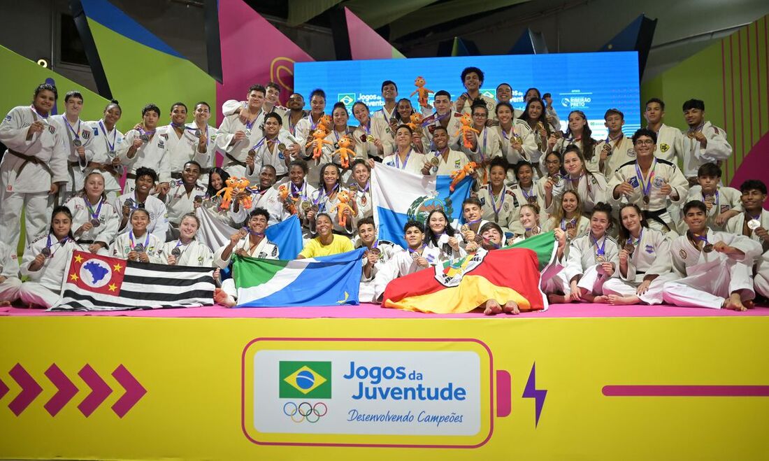 RS sobe e SP mantém ponta do quadro de medalhas nos Jogos da Juventude