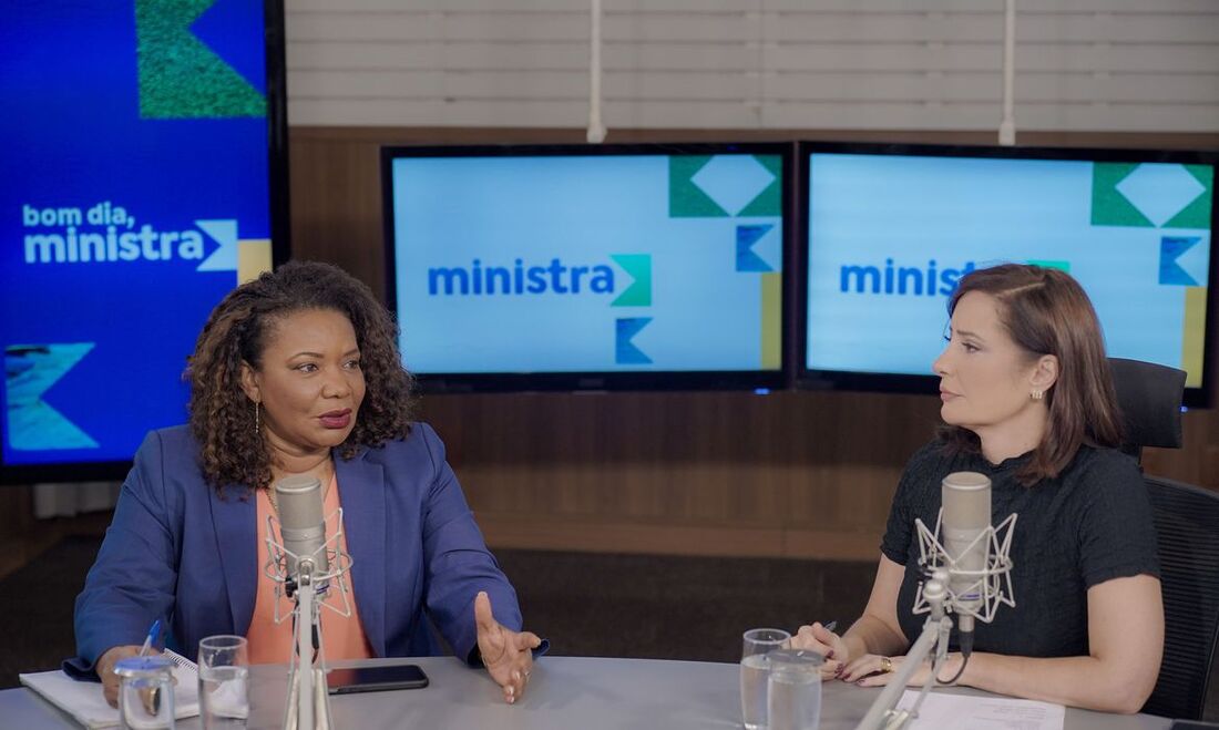 Ministra da Cultura, Margareth Menezes no programa Bom Dia, Ministra, do Canal Gov