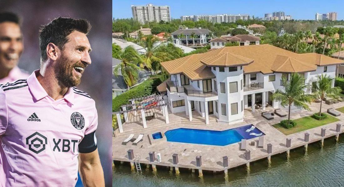 Lionel Messi compra mansão de R$ 53 milhões em Miami