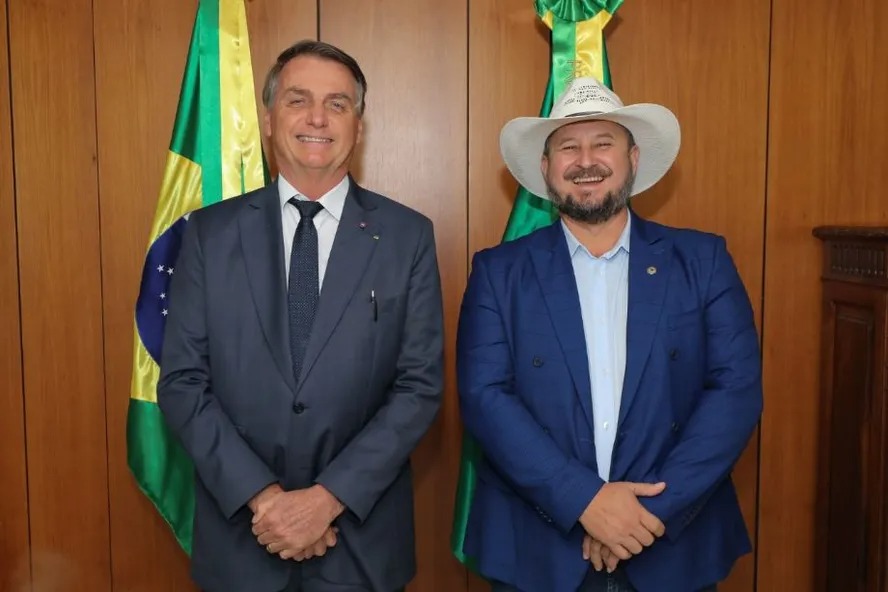 Jair Bolsonaro e Gilberto Cattani