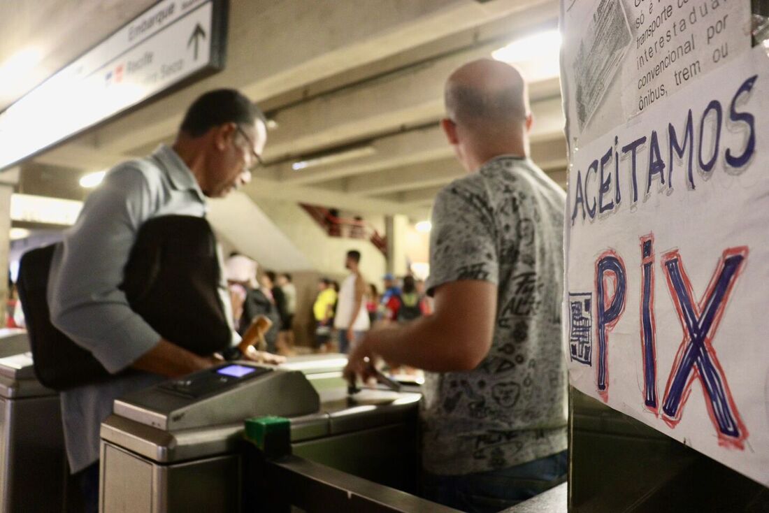 Estações de Metrô do Recife aceitam PIX como forma de pagamento