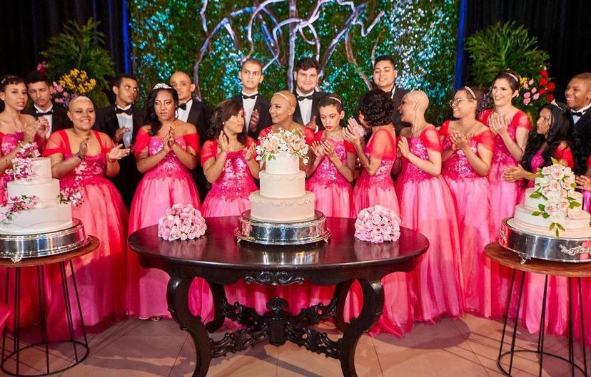 Debutantes do Baile 15 Anos Solidário