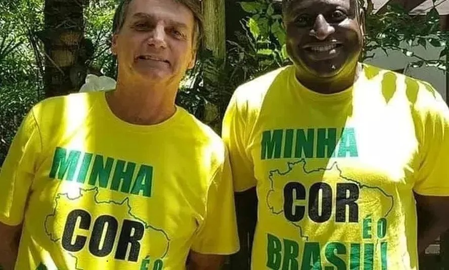 Jair Bolsonaro e Hélio Lopes