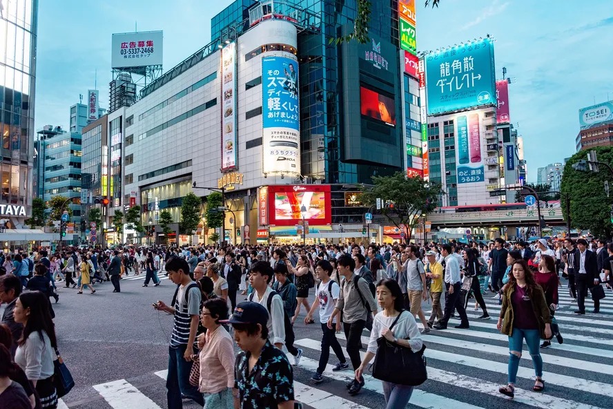 Tóquio, no Japão 