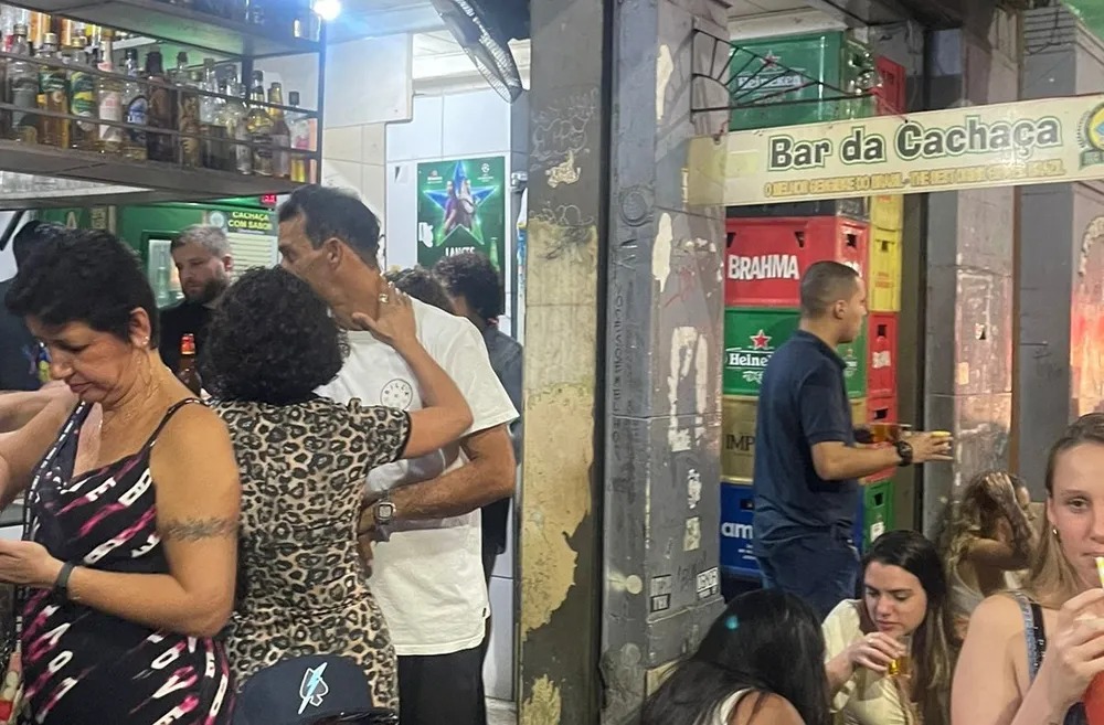 Bar da Cachaça, na Lapa: inspiração para Luísa Sonza