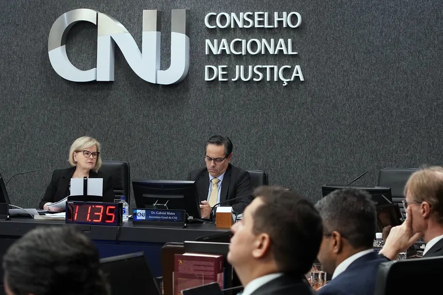 A ministra Rosa Weber no Conselho Nacional de Justiça