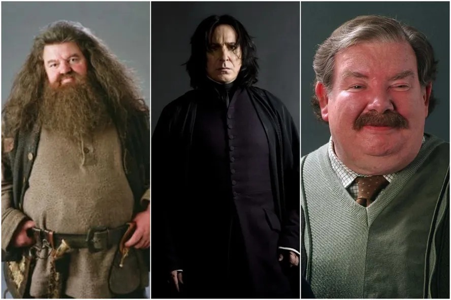 Intérpretes de Hagrid (Robbie Coltrane), Snape (Alan Rickman) e Dursley (Richard Griffiths): são outros da saga Harry Potter que já morreram