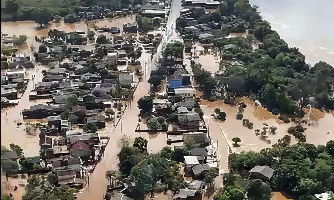 Enchentes no Rio Grande do Sul