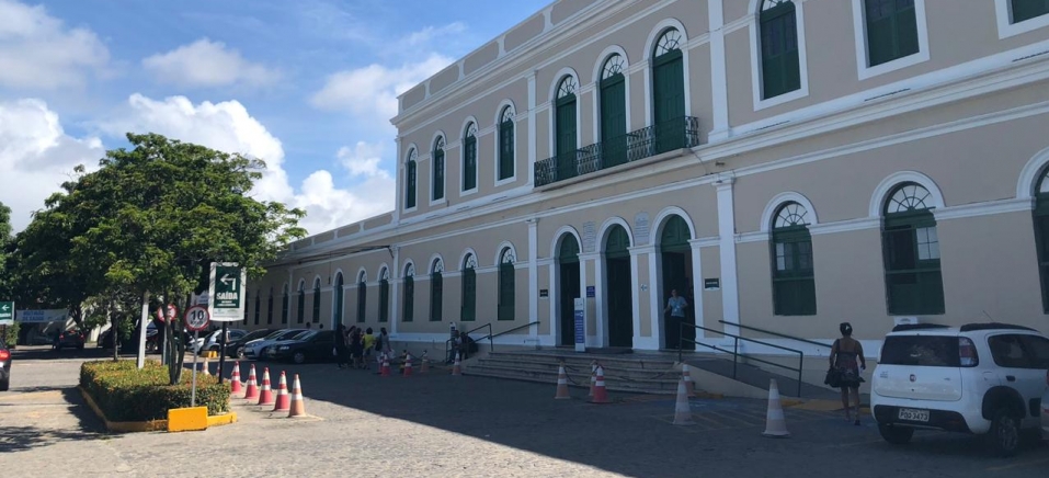 Fachada da Santa Casa de Misericórdia do Recife