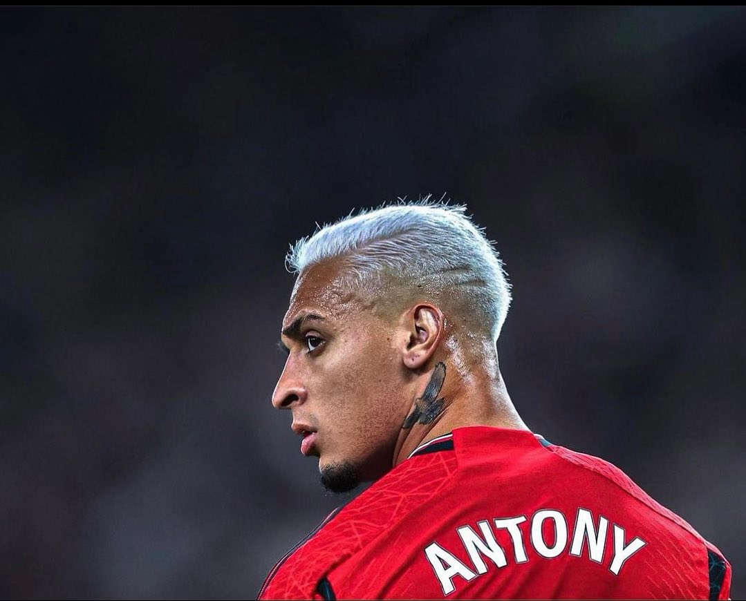 Antony, jogador do Manchester United