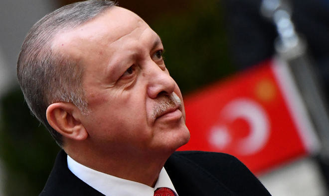 Presidente da Turquia, Recep Tayyip Erdogan 