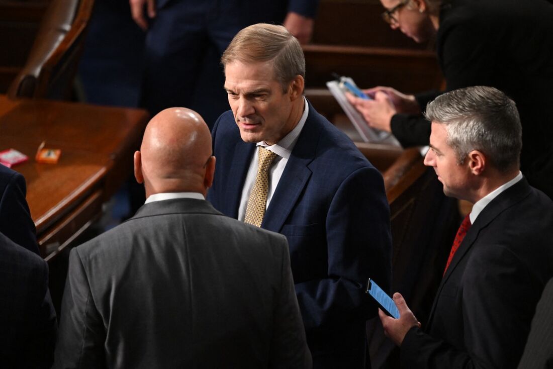 Jim Jordan na Câmara em Washington