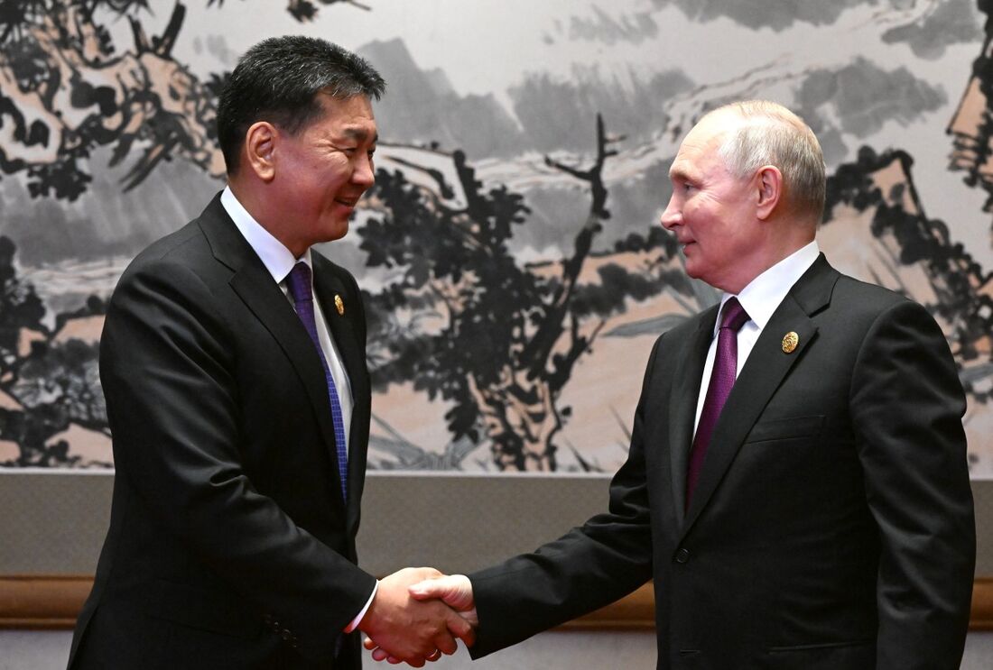 Presidente da China e Rússia se reúnem 