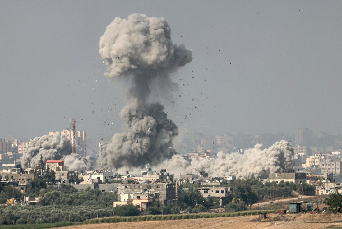 Bombardeio na Faixa de Gaza