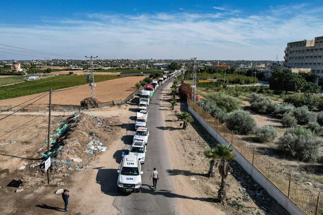 Corredor humanitário no Egito