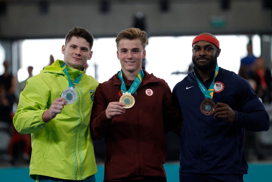 Diogo Soares conquista mais uma medalha no Pan de Santiago 