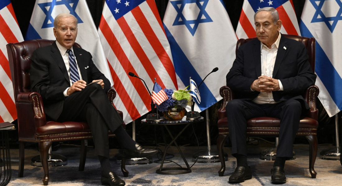 Benjamin Netanyahu se encontra com Joe Biden