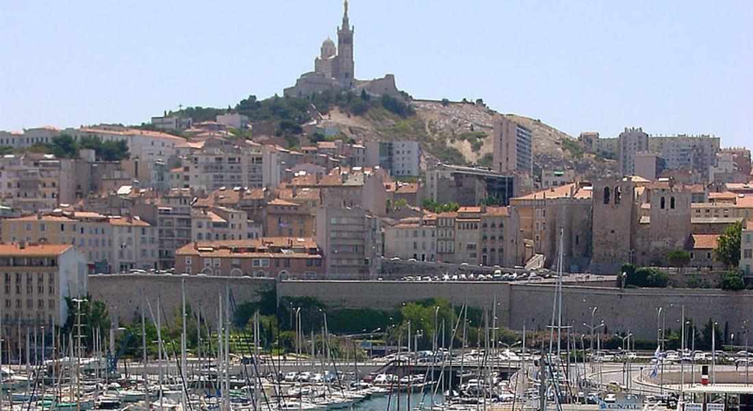 Porto de Marselha, na França