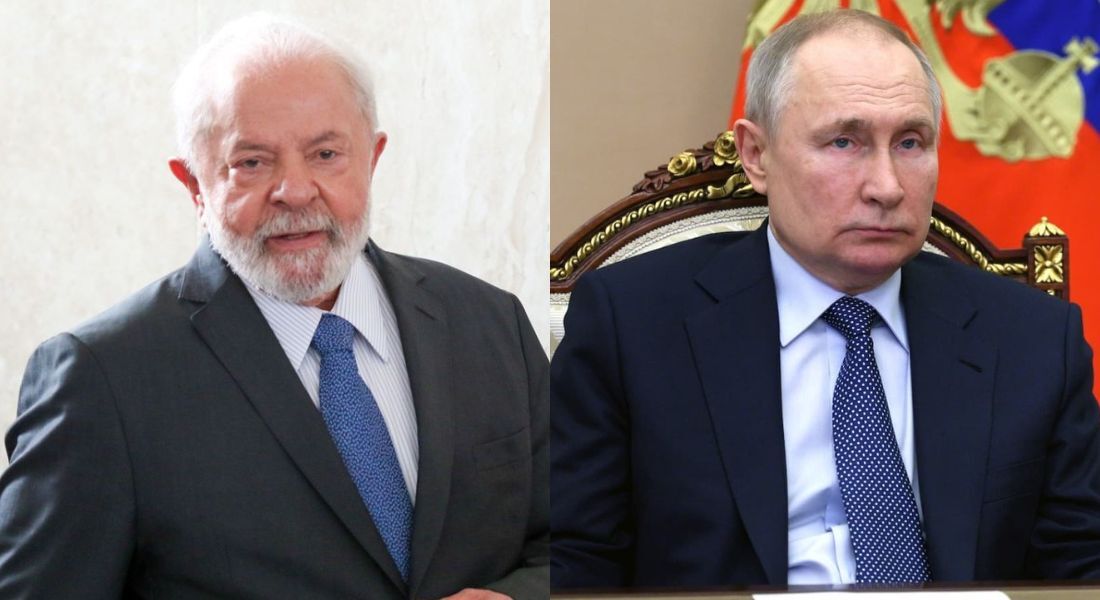 Lula conversa com Putin sobre conflitos no Oriente Médio e na