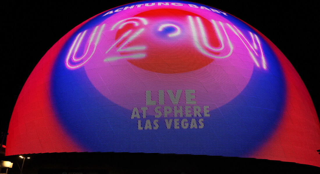 Sphere para o show do U2