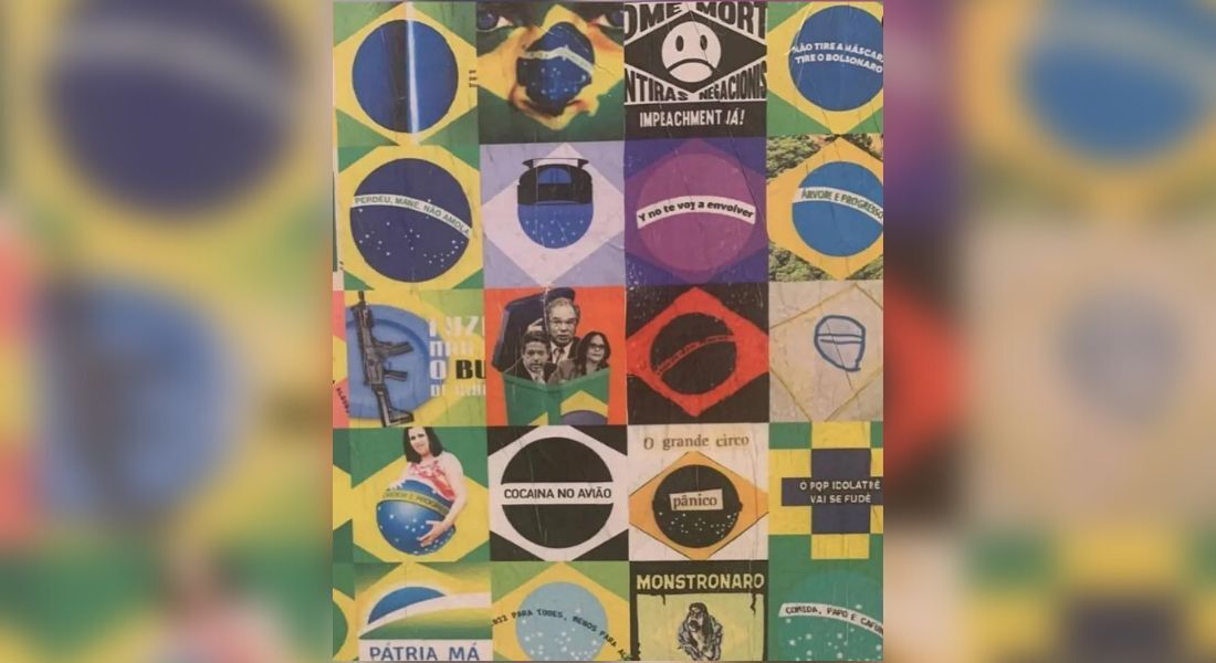 Exposição da Caixa com críticas a Bolsonaro e Lira