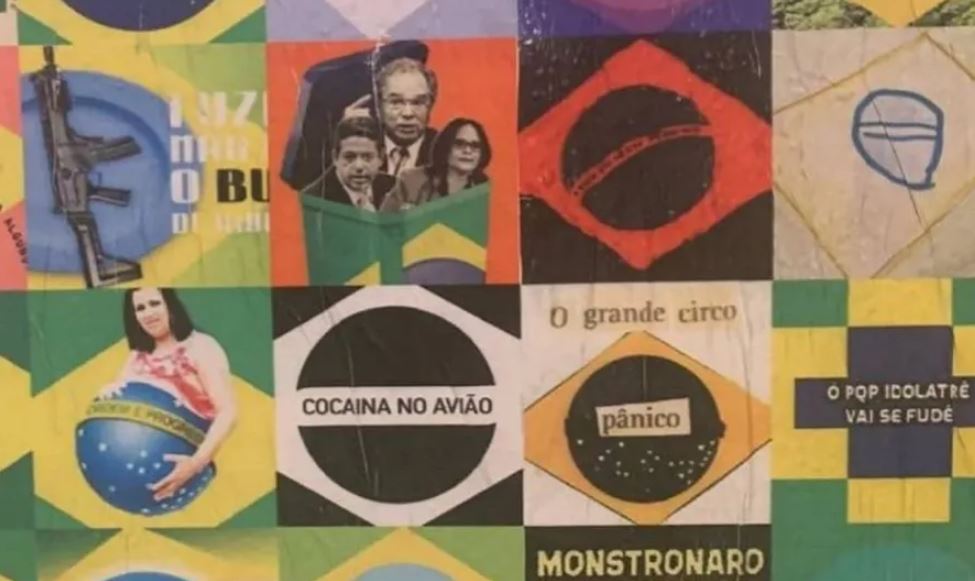 Exposição da Caixa com críticas a Bolsonaro e Lira 