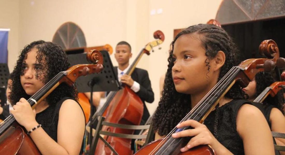 Orquestra Criança Cidadã celebra o Dia das Crianças com concerto no Santa Isabel